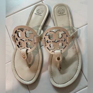 Tory Burch Miller Sandals in Bleach size 9